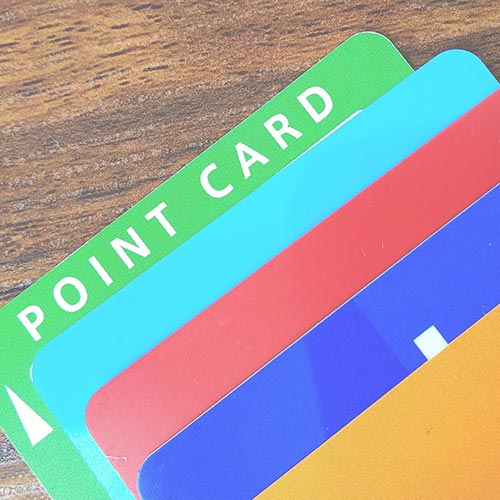 ポイントがつきます